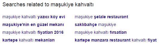 ilgil aramalar masukiye kahvalti